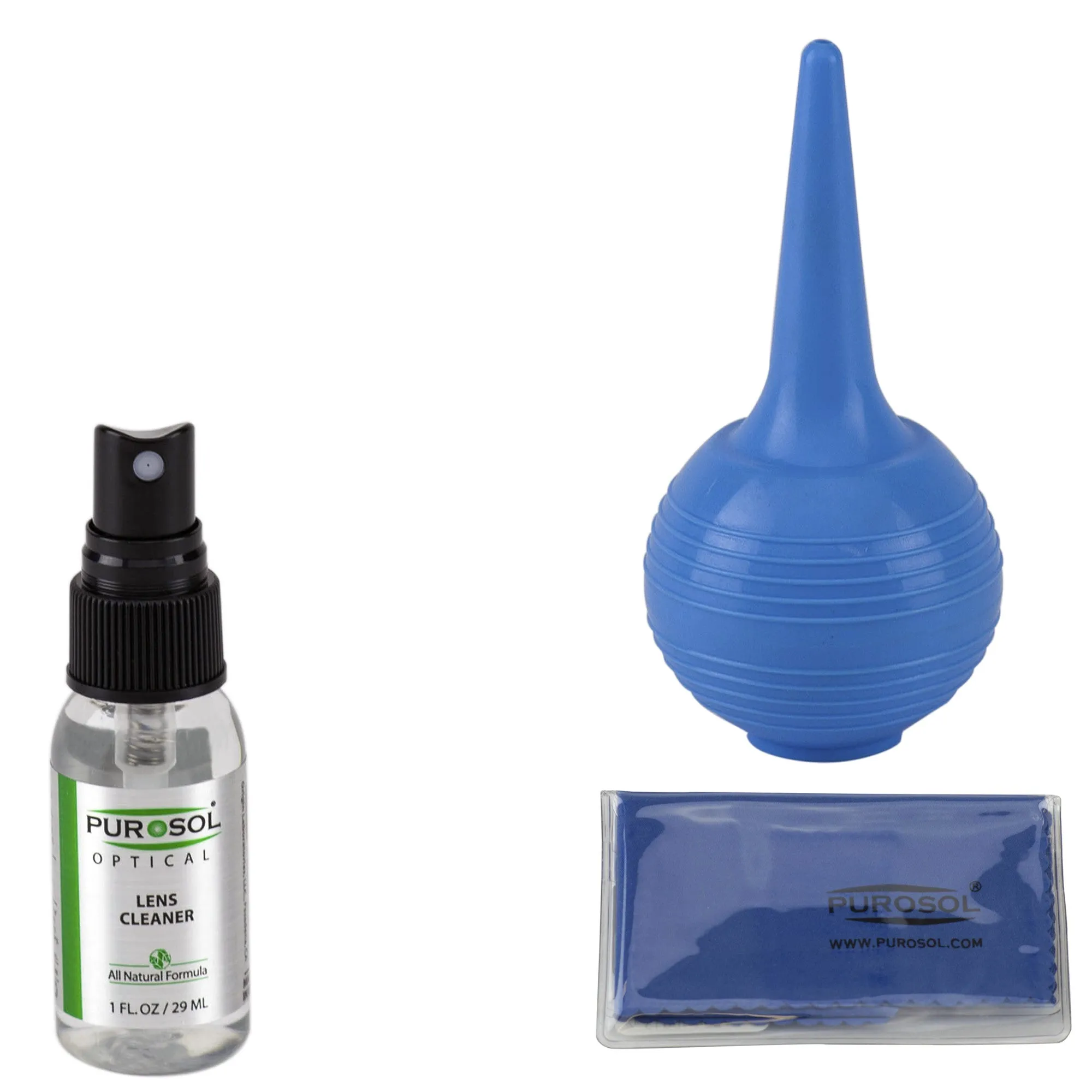 Purosol Lens Cleaning Kit w/ Air Pro & Cloth