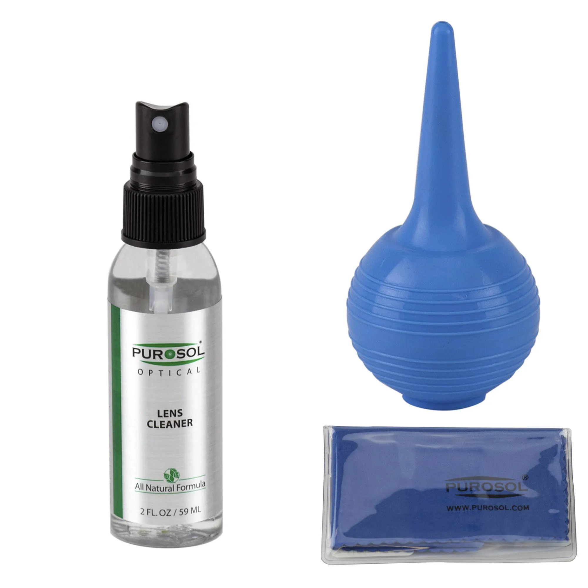 Purosol Lens Cleaning Kit w/ Air Pro & Cloth