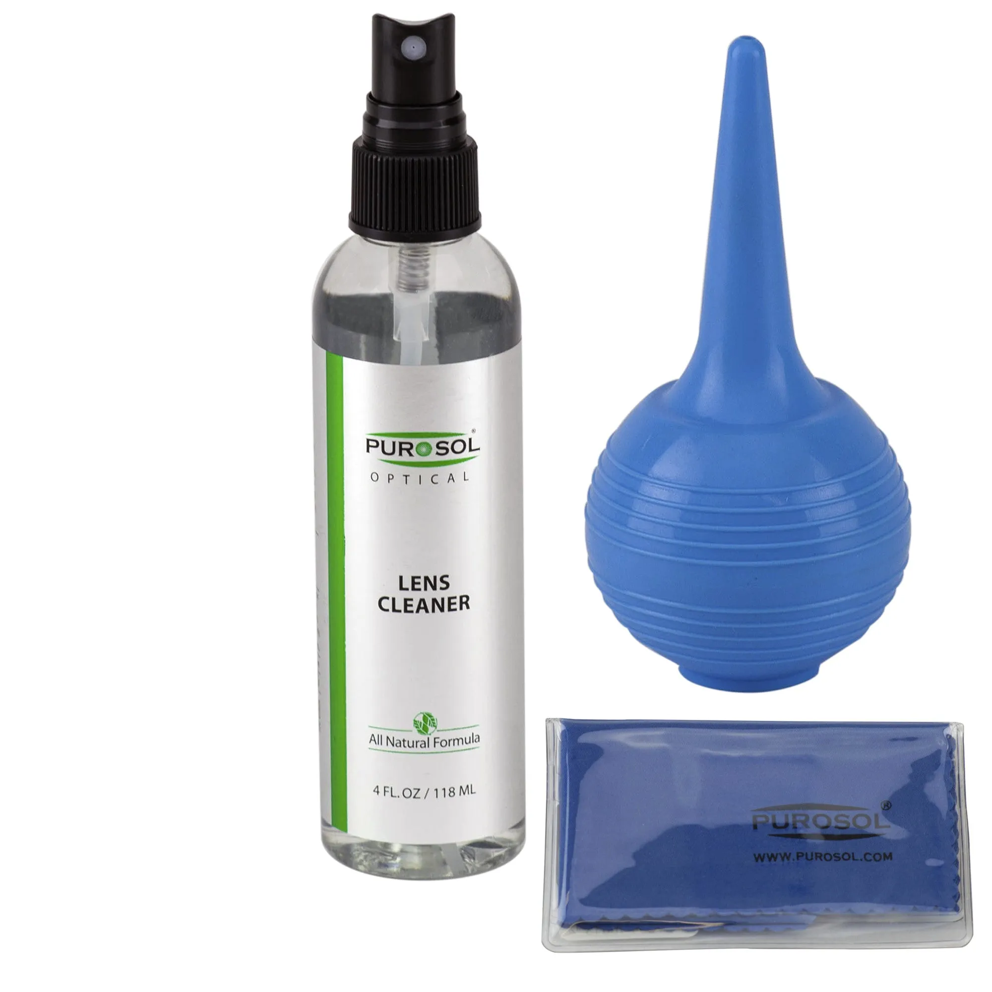 Purosol Lens Cleaning Kit w/ Air Pro & Cloth