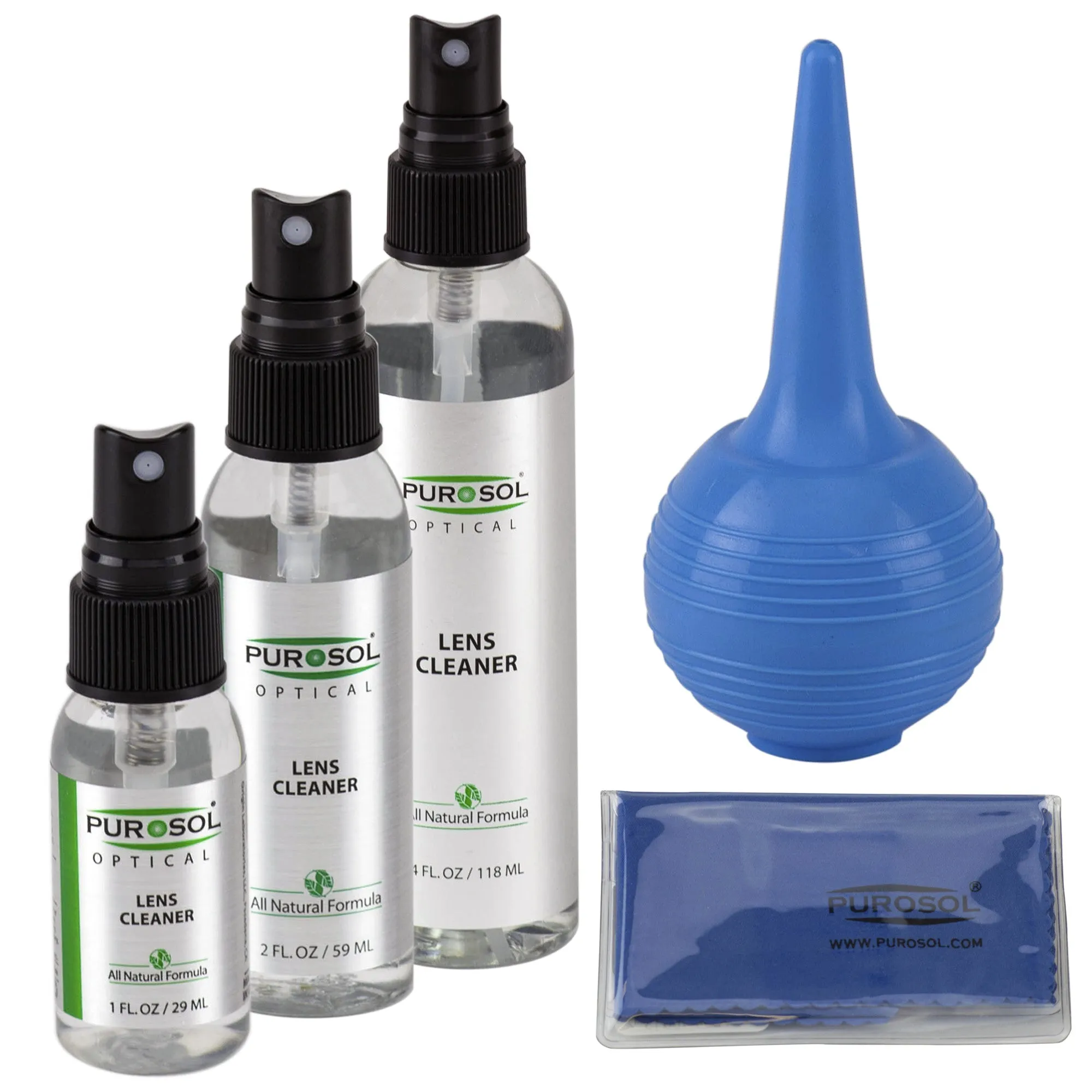 Purosol Lens Cleaning Kit w/ Air Pro & Cloth