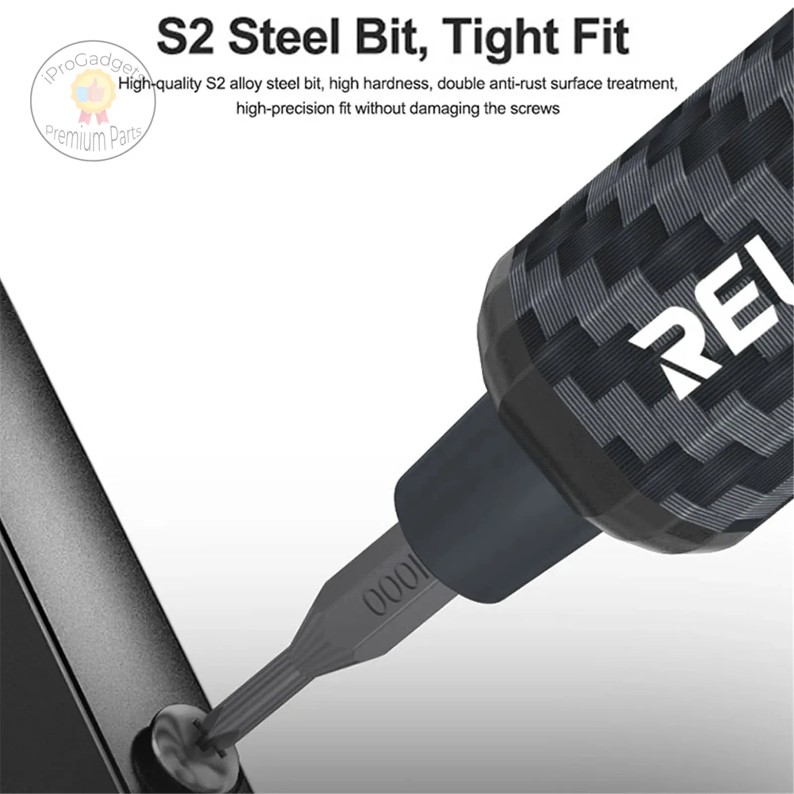 Relife E1 5-speed Carbon Fiber Electric Screwdriver Set Electric Screwdriver Tools