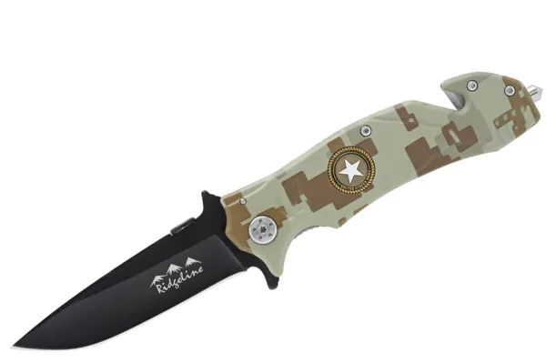 Ridgeline - MUSTANG 4.5" Closed Linerlock Folding Knife