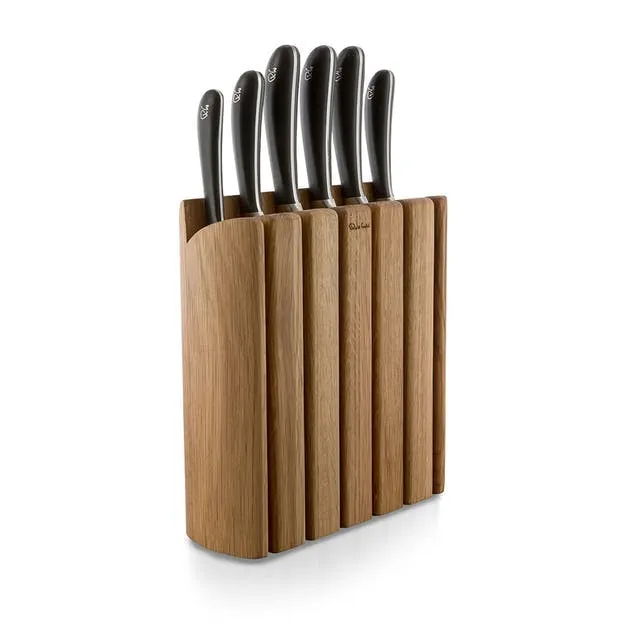 Robert Welch Signature Book Oak Knife Block