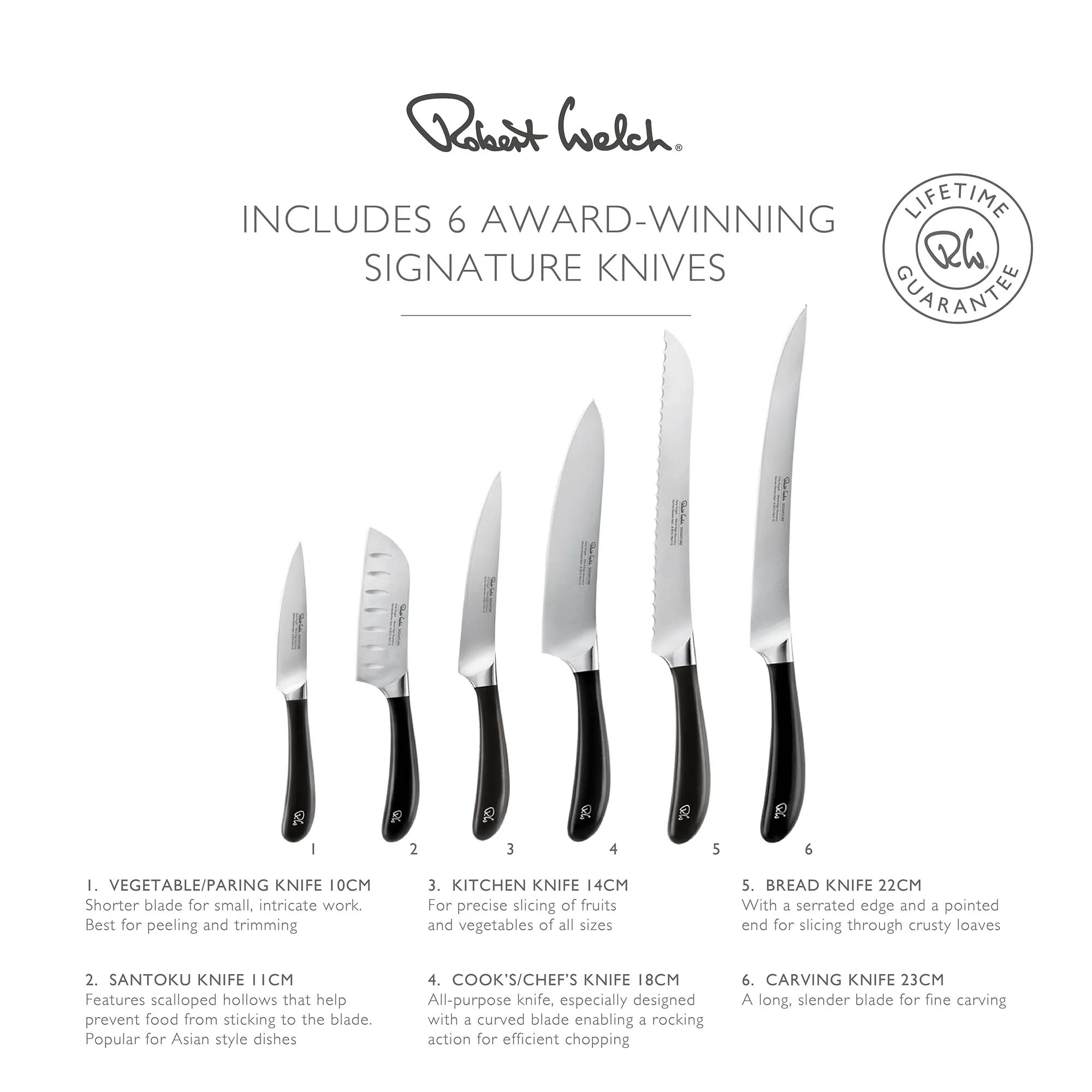 Robert Welch Signature Book Oak Knife Block