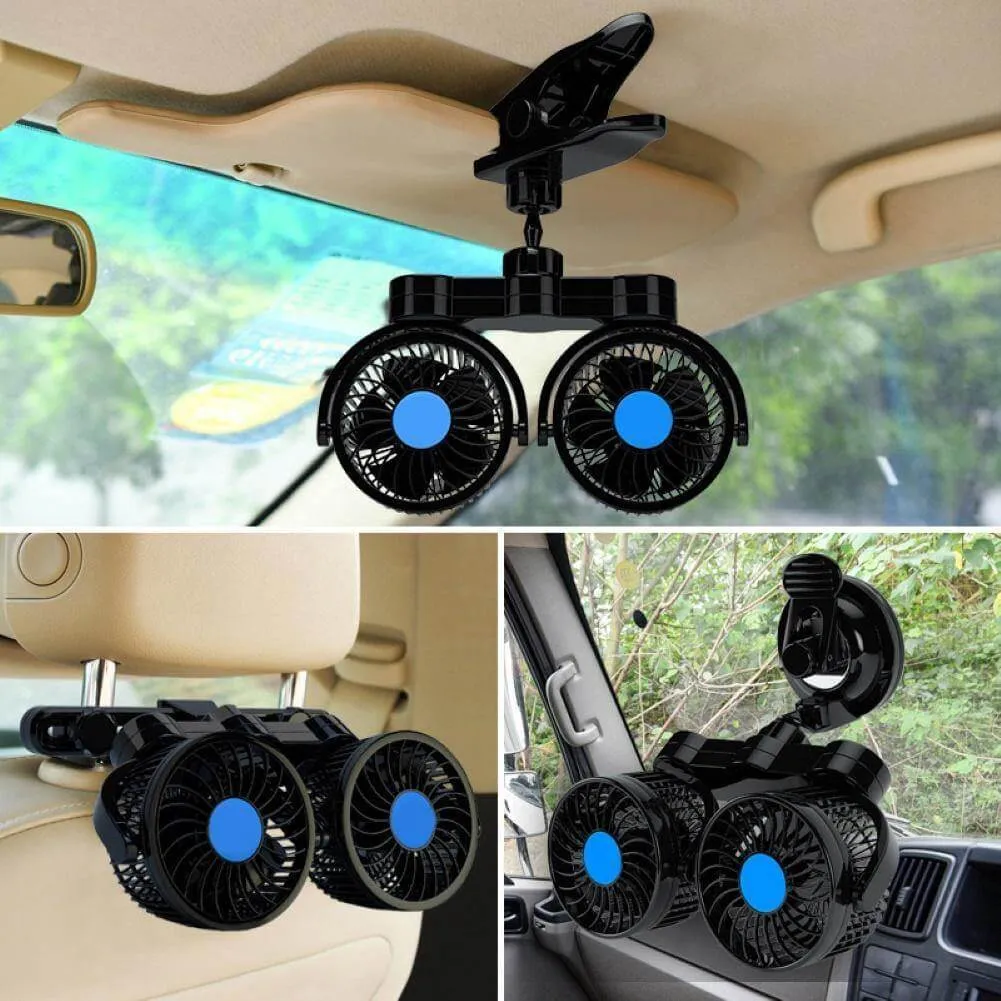 Rotatable Portable Air Cooling Car Fan