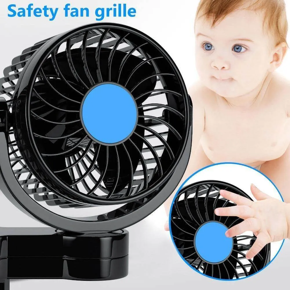 Rotatable Portable Air Cooling Car Fan