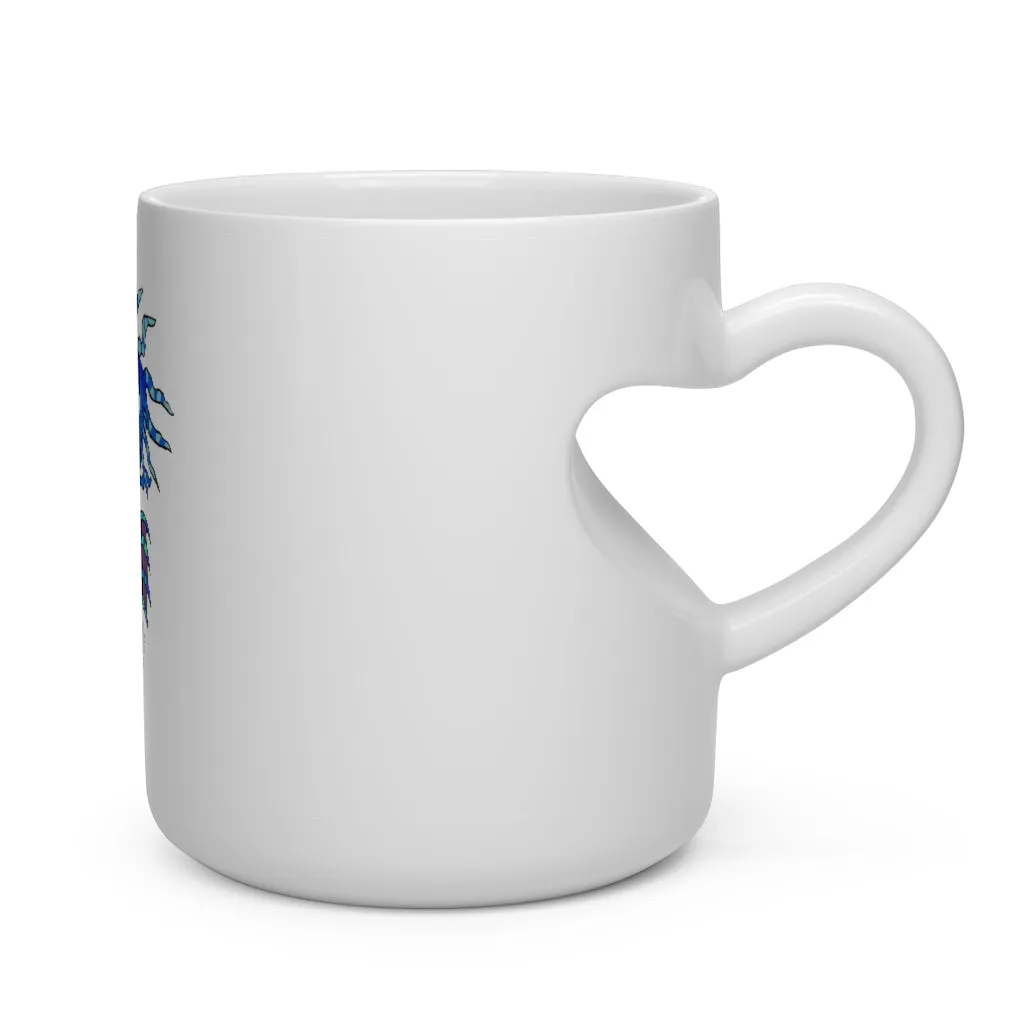 Scribbler's the Seahorse Heart Shape Mug