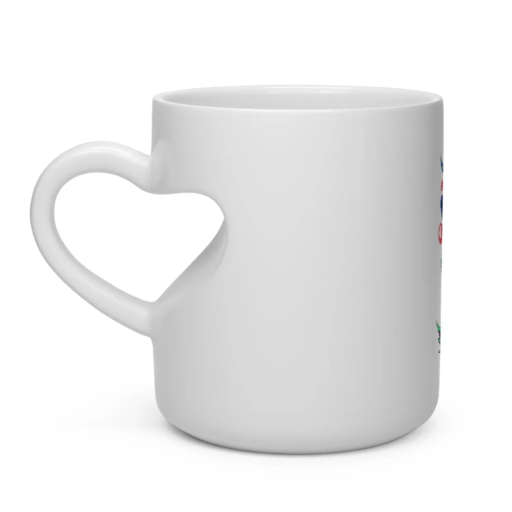 Scribbler's the Seahorse Heart Shape Mug