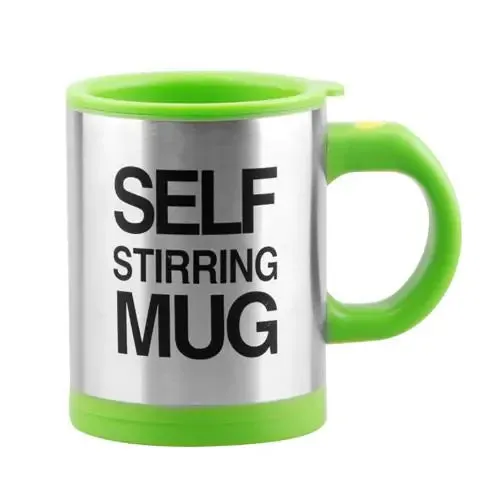 Self Stirring Tea Coffee Mug