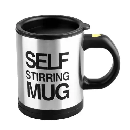 Self Stirring Tea Coffee Mug