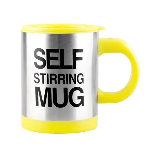 Self Stirring Tea Coffee Mug