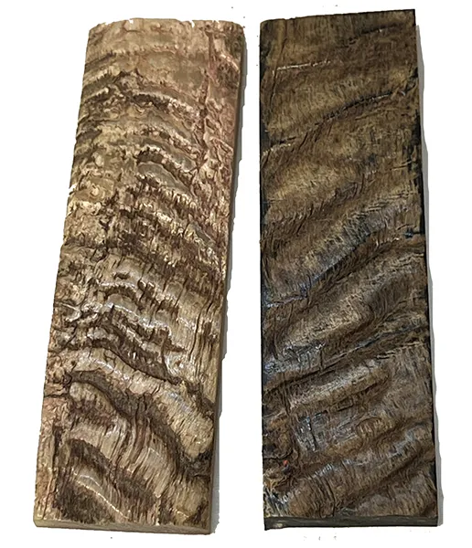 Sheep Horn Bark Scales - Natural - 1/4" X 1.5:" X5"