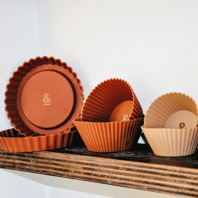 Silicone Muffin Cups - Praline