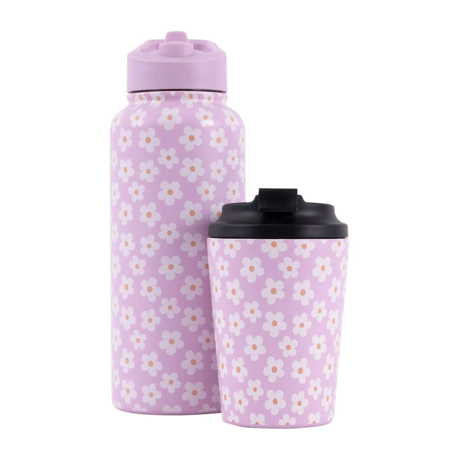 Sip by Splosh Insulated Coffee Cup - Daisy