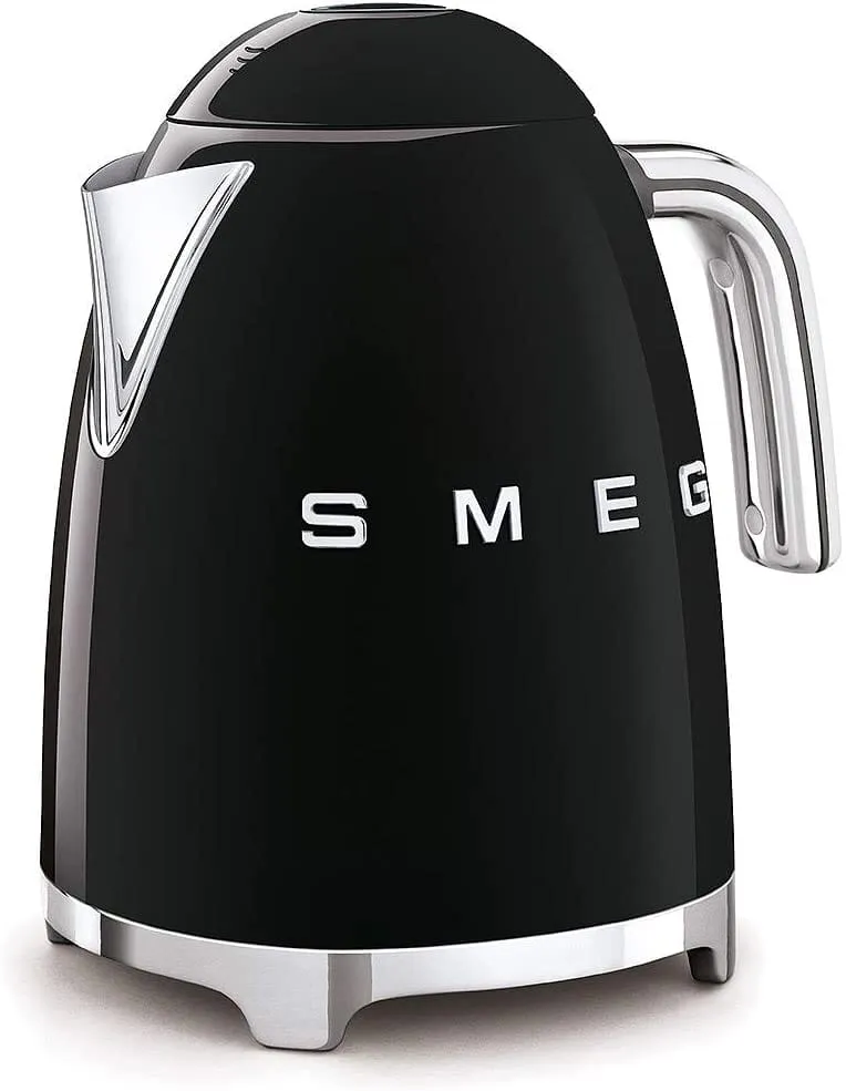 SMEG KLF03BLUK 1.7 Litre Retro Style Kettle - Black