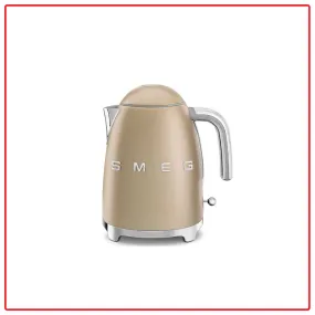 SMEG KLF03CHMUK (Matt Gold) 1.7L 50’s Retro Style Electric Kettle