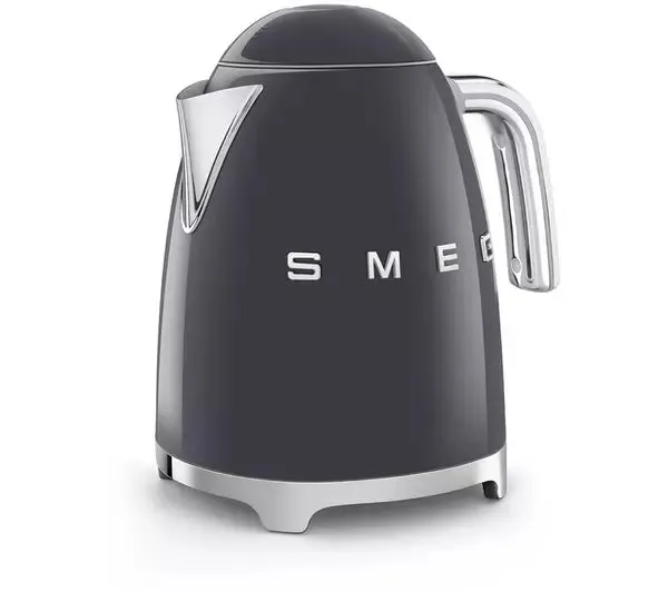 SMEG KLF03GRUK 1.7 Litre Retro Style Kettle - Grey