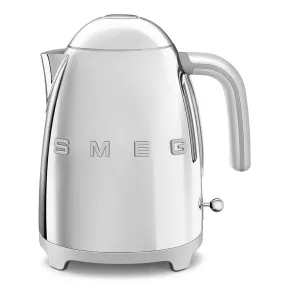 Smeg KLF03SSUK 1.7 Litre 50's Style Kettle, 22.6cm Wide - Stainless Steel