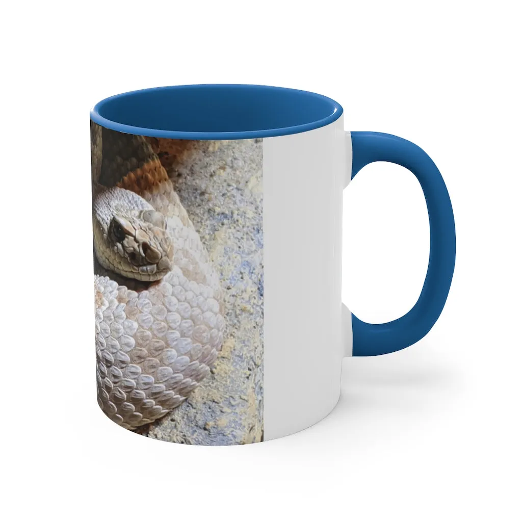 Snake Accent Coffee Mug, 11oz