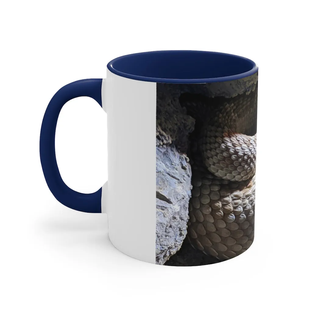 Snake Accent Coffee Mug, 11oz