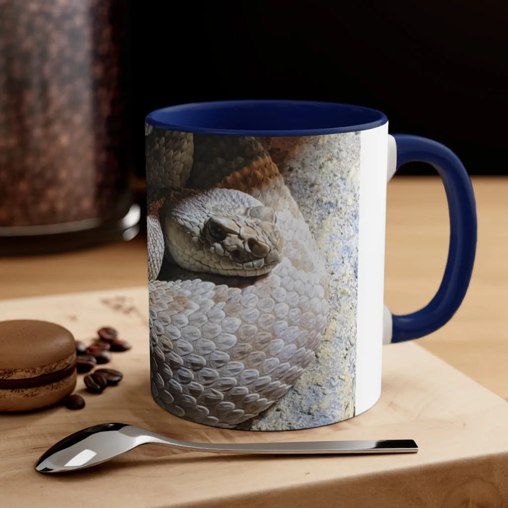 Snake Accent Coffee Mug, 11oz