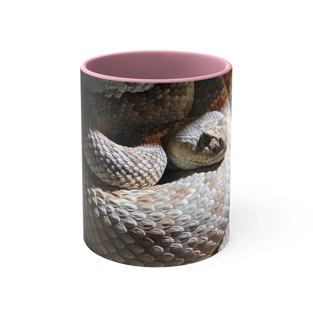 Snake Accent Coffee Mug, 11oz