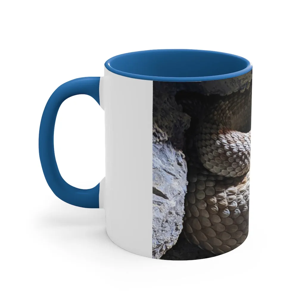 Snake Accent Coffee Mug, 11oz