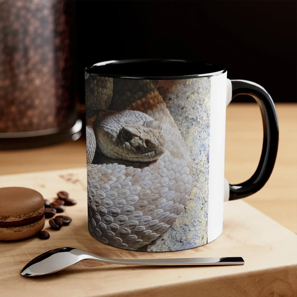 Snake Accent Coffee Mug, 11oz