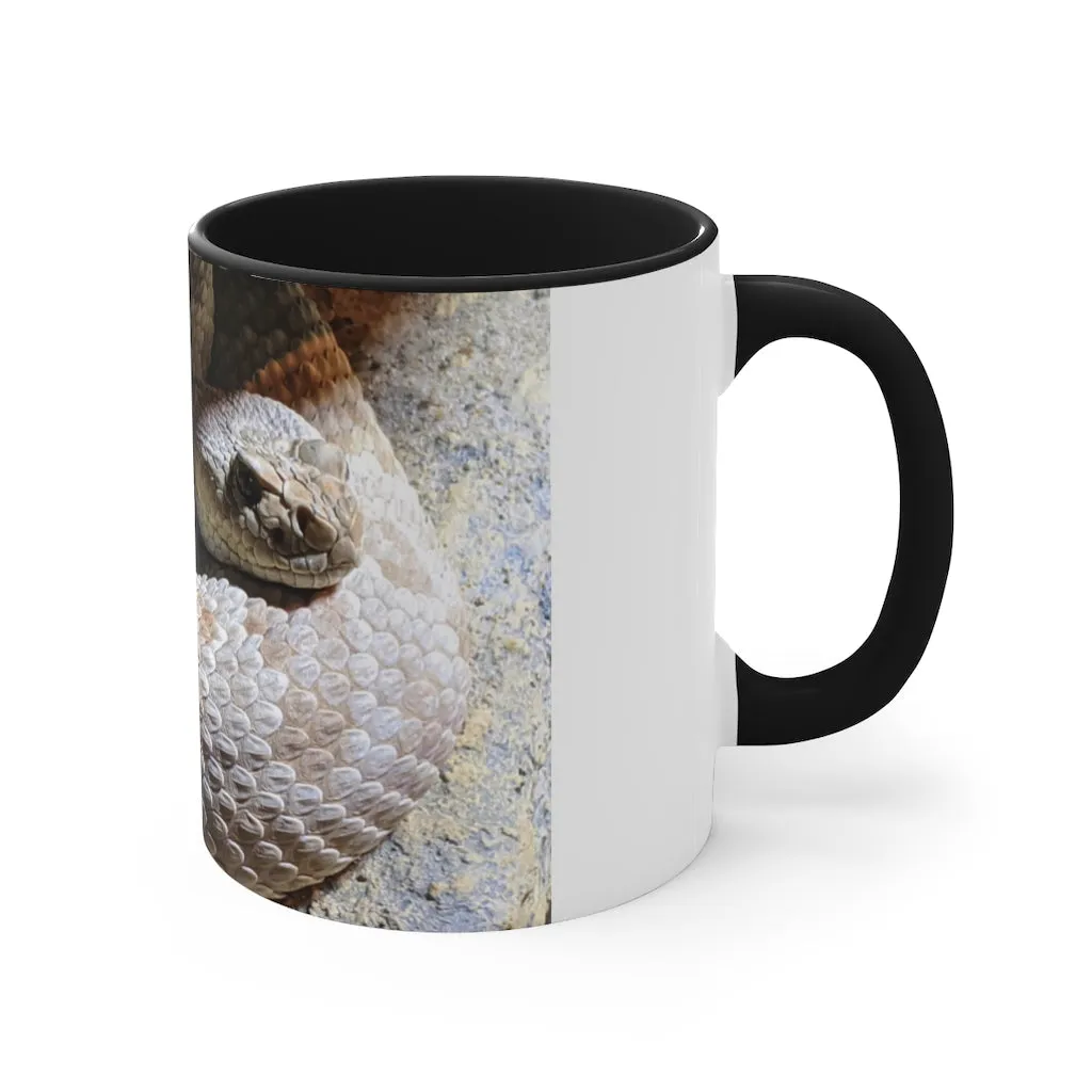 Snake Accent Coffee Mug, 11oz