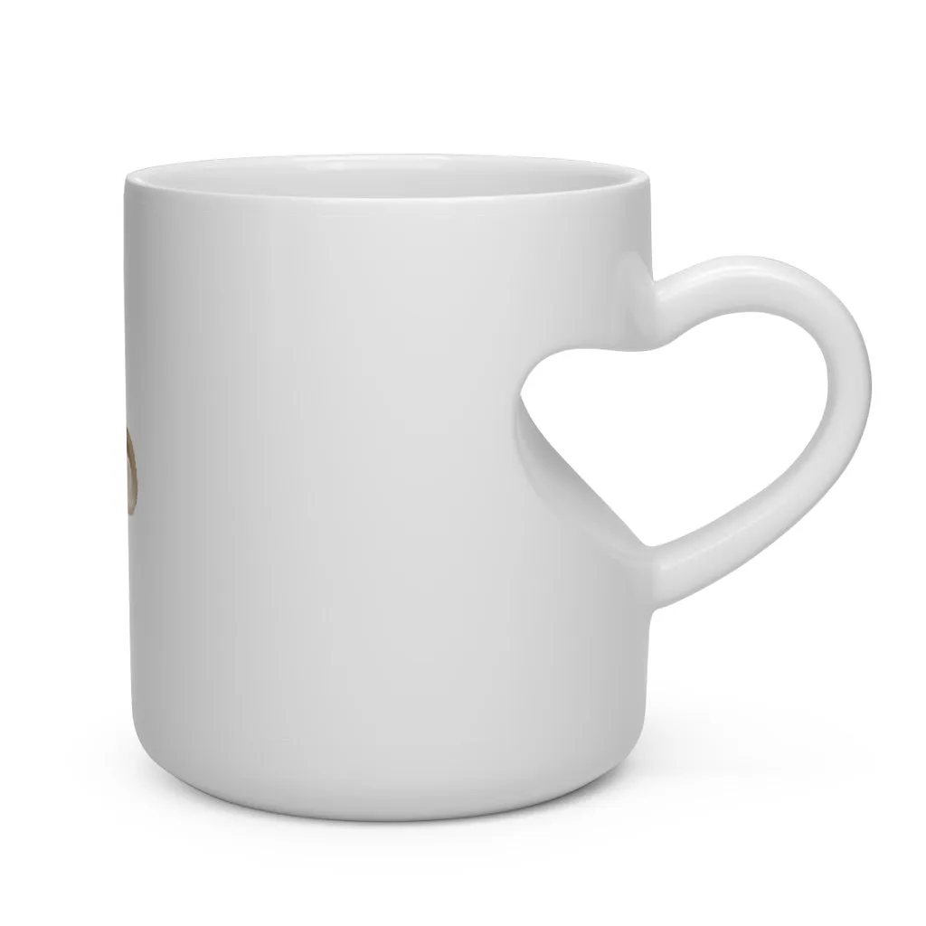 Squirrels Heart Shape Mug