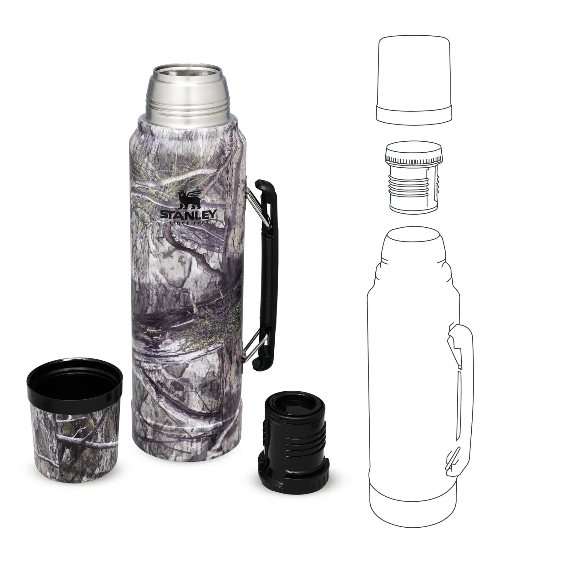 Stanley Classic Legendary Bottle | 1.0L Country DNA