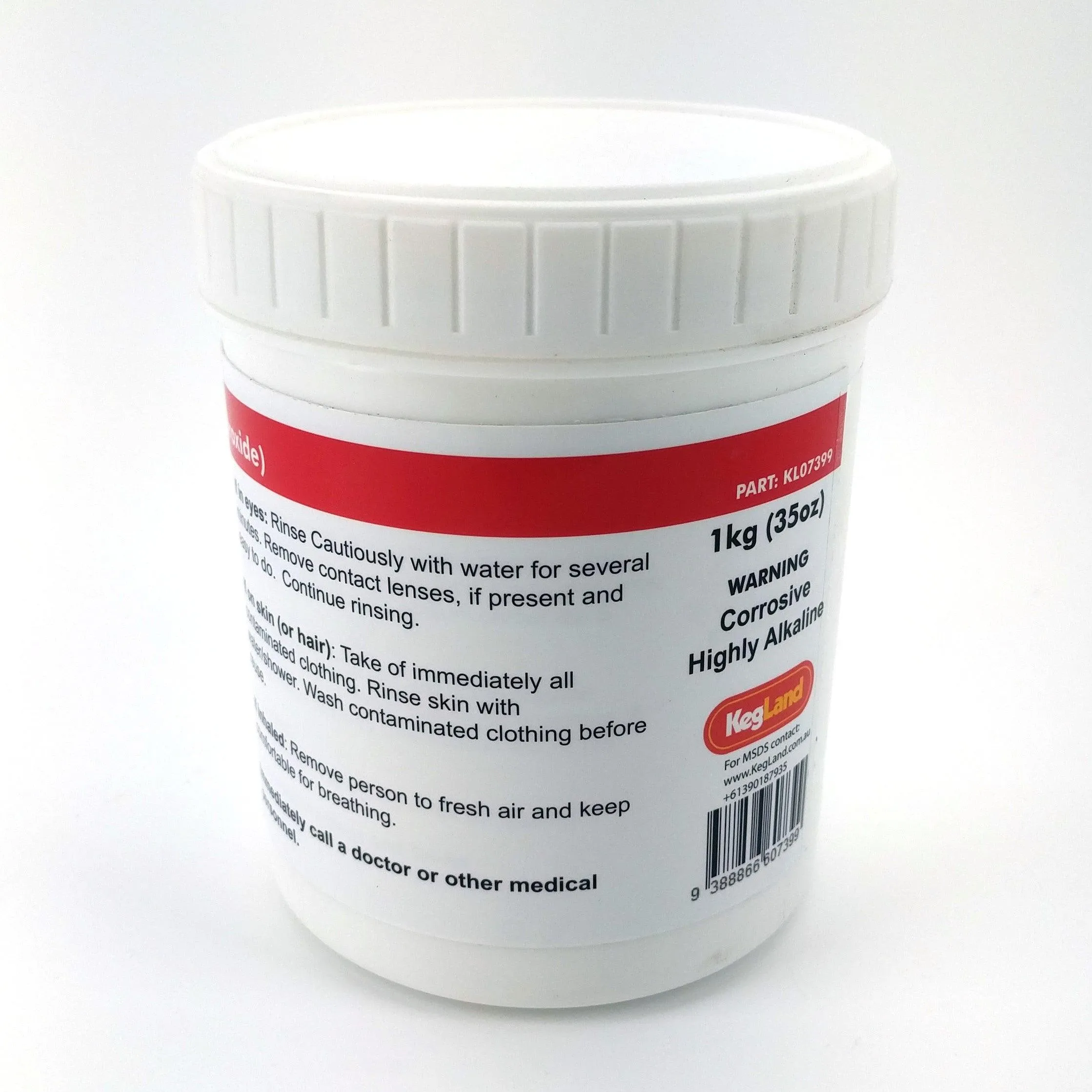 StellarSoda - 100% Caustic Soda - Sodium Hydroxide 1kg