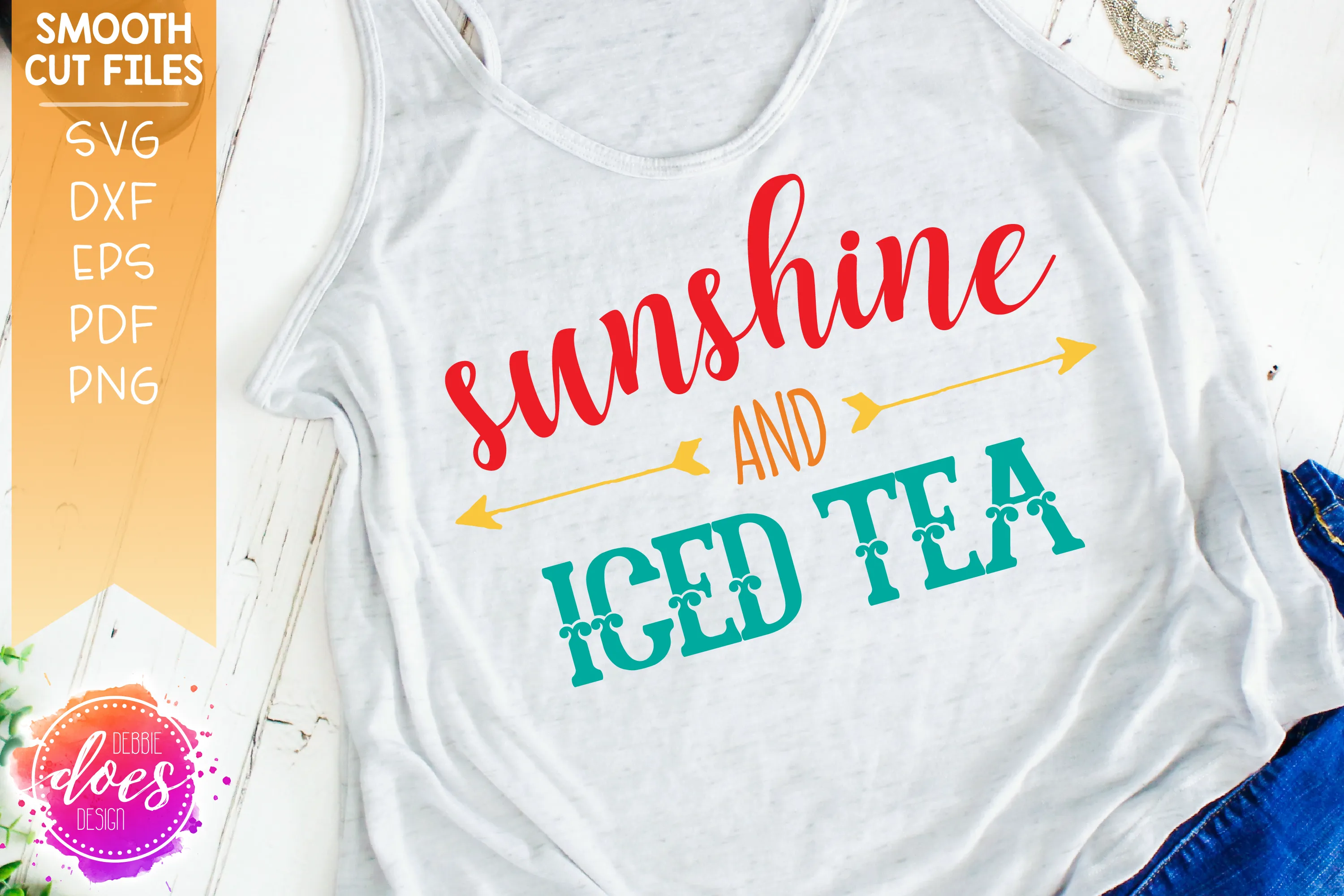 Sunshine and Iced Tea - SVG File