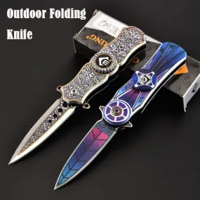 Survival Pocket Knife Self Defense Folding Jackknife*