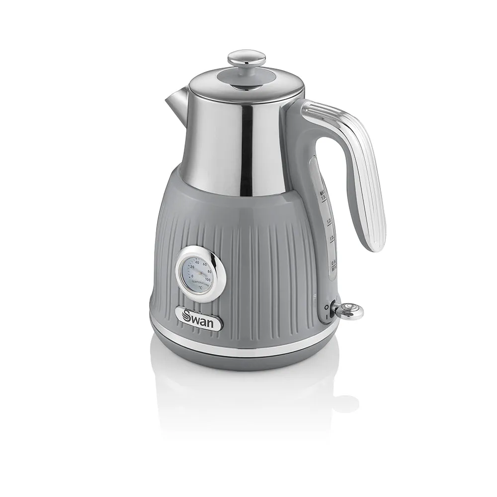 Swan 1.5L Dial Kettle with Temperature Gauge