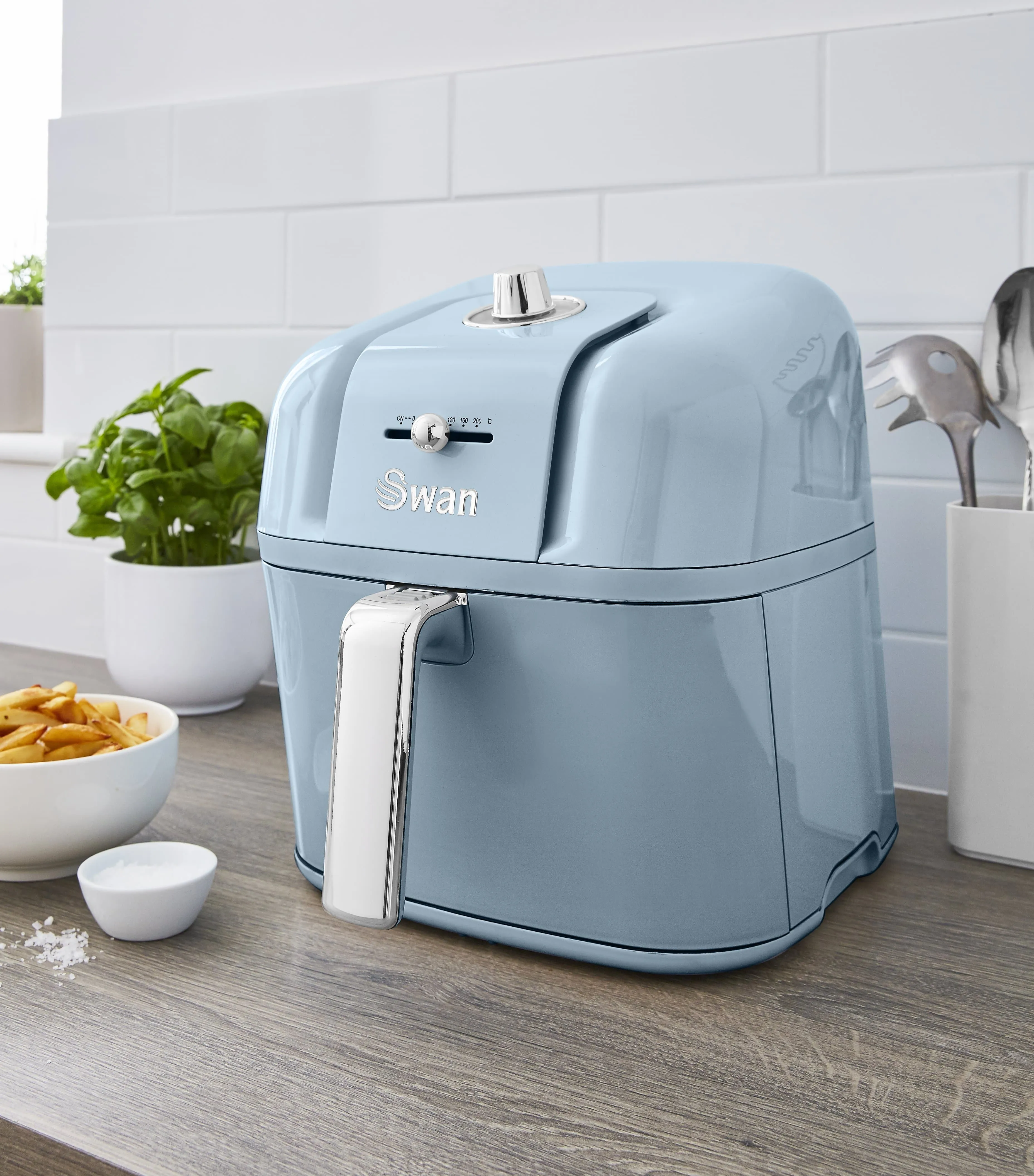 Swan Retro Manual Air Fryer