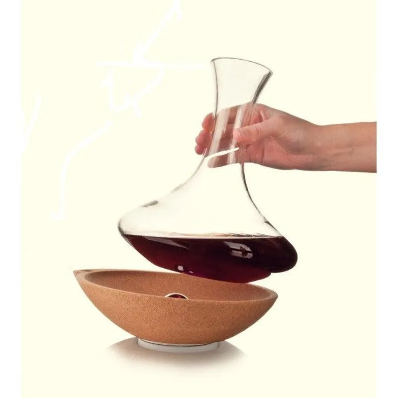 SWIRLING WINE CRYSTAL DECANTER-MADE IN GERMANY