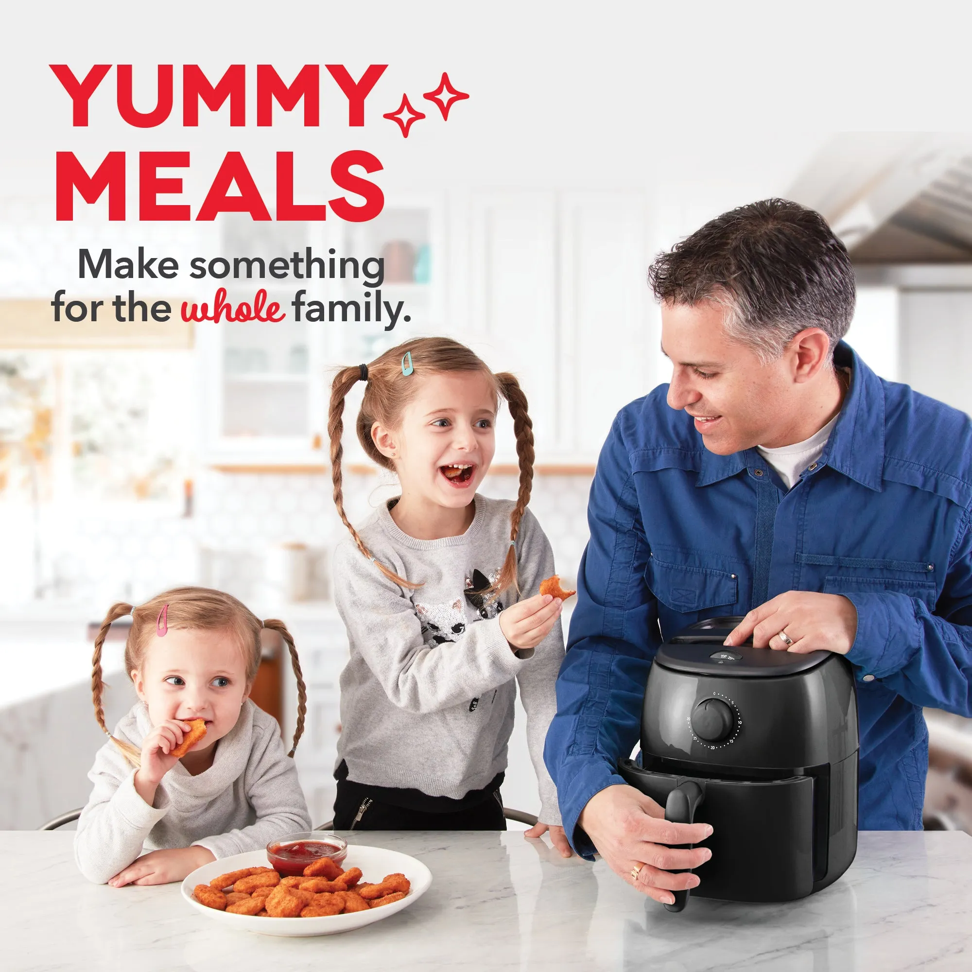 Tasti-Crisp™ Family Size Air Fryer 6 Qt.