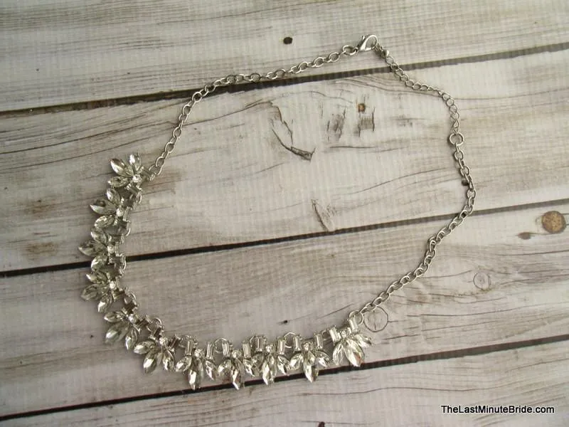 Tear Drop Sparkle Necklace