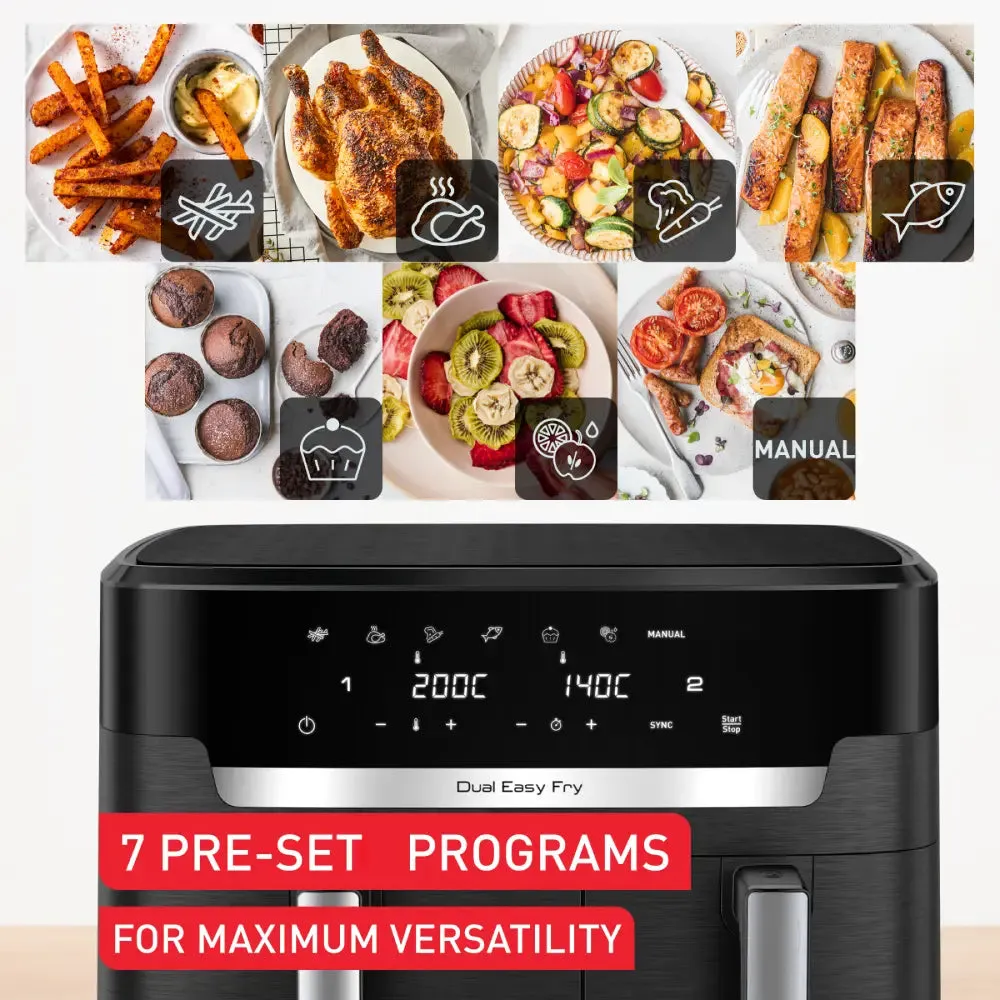 Tefal Dual Easy Fry XXXL 11L Air Fryer EY9428