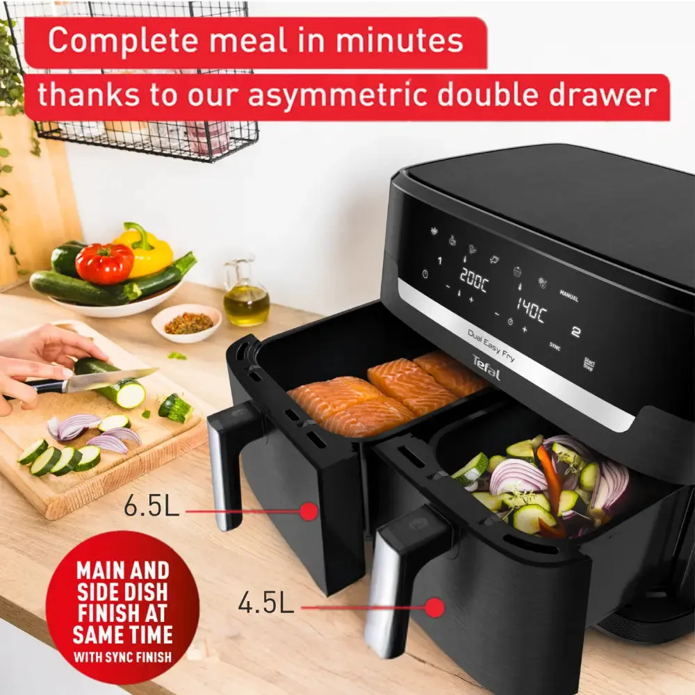 Tefal Dual Easy Fry XXXL 11L Air Fryer EY9428