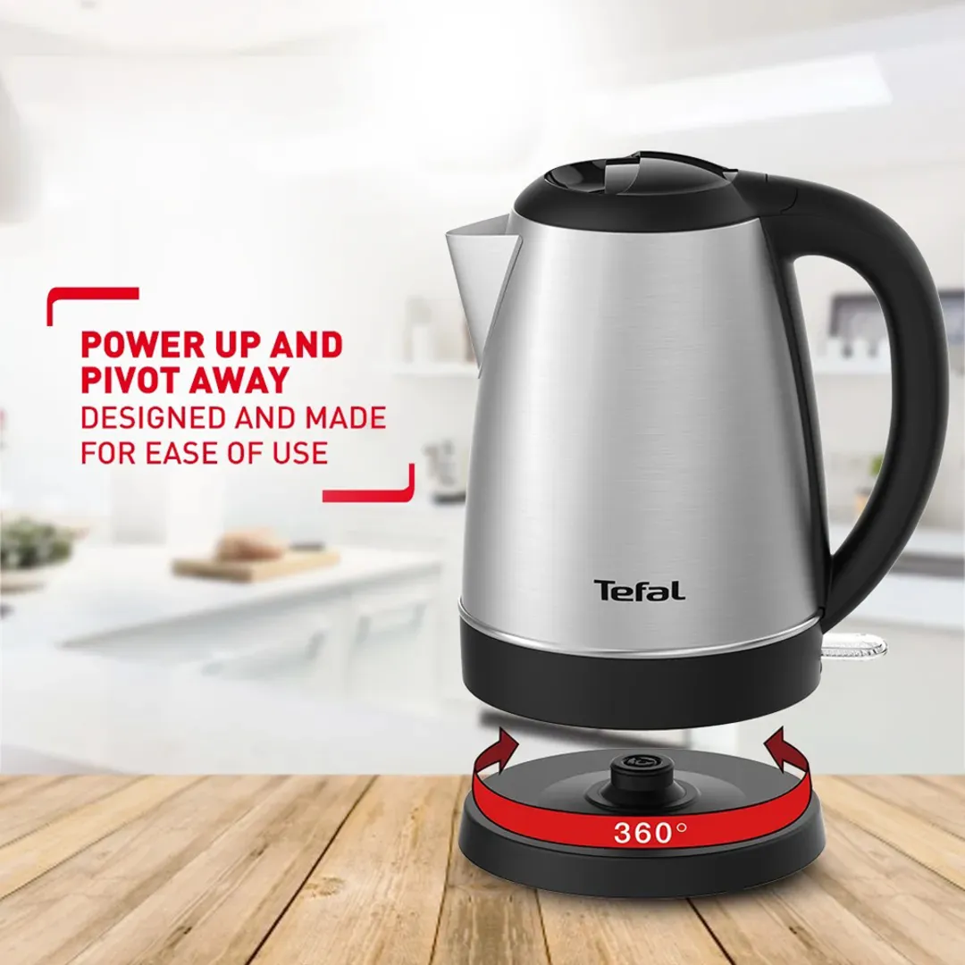 Tefal KI800D 1.7L Handy Stainless Steel Electric Kettle