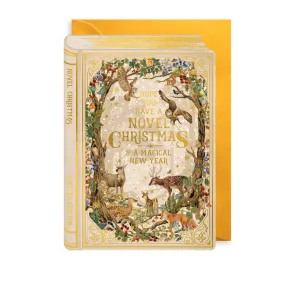 The Art File Novel Christmas Book Card