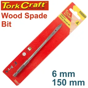 Tork Craft Spade Bit 6Mm 150Mm