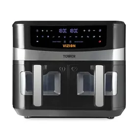 Tower, T17100, Vortx Vizion 9L Dual Basket Air Fryer