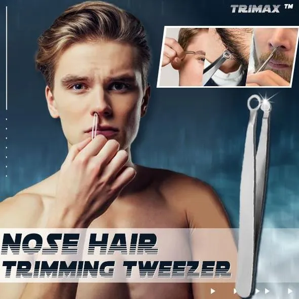 Universal Nose Hair Trimming Tweezers