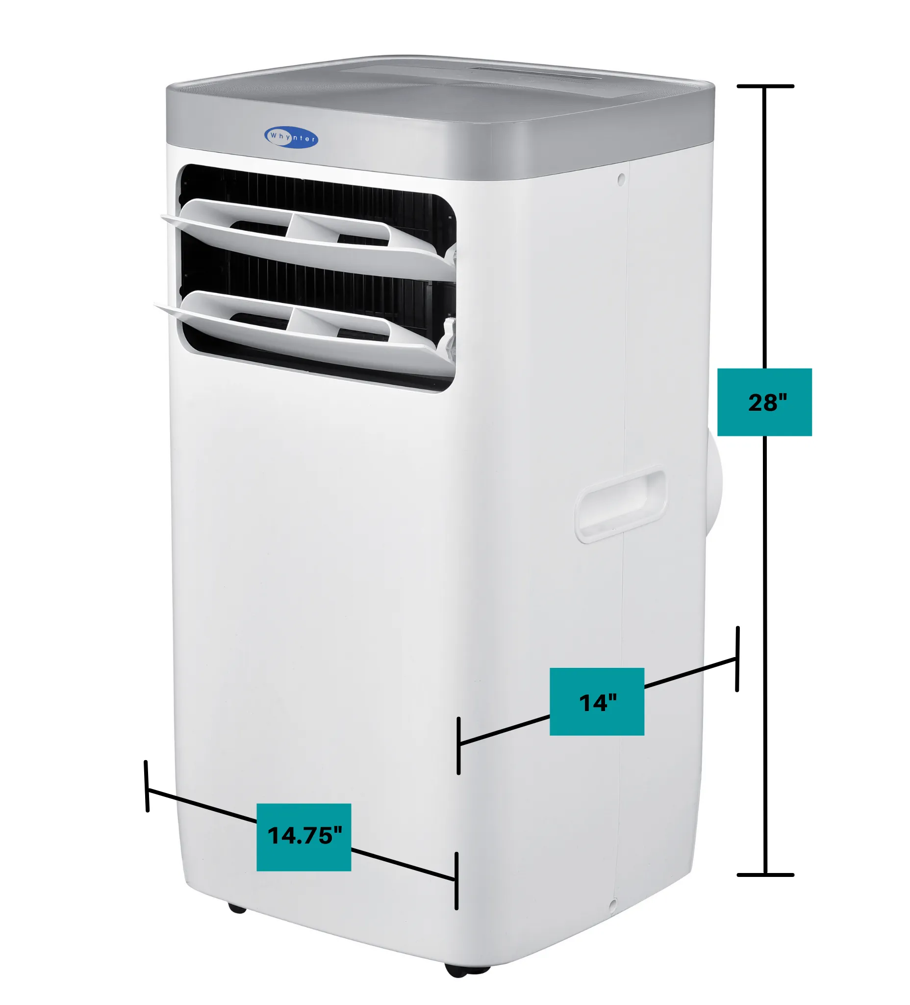 Whynter ARC-115WG 11,000 BTU Portable Air Conditioner and Dehumidifier White New