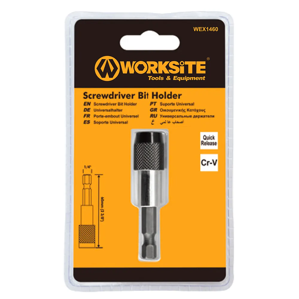 WorkSite Screwdriver bit holder [WEX660]