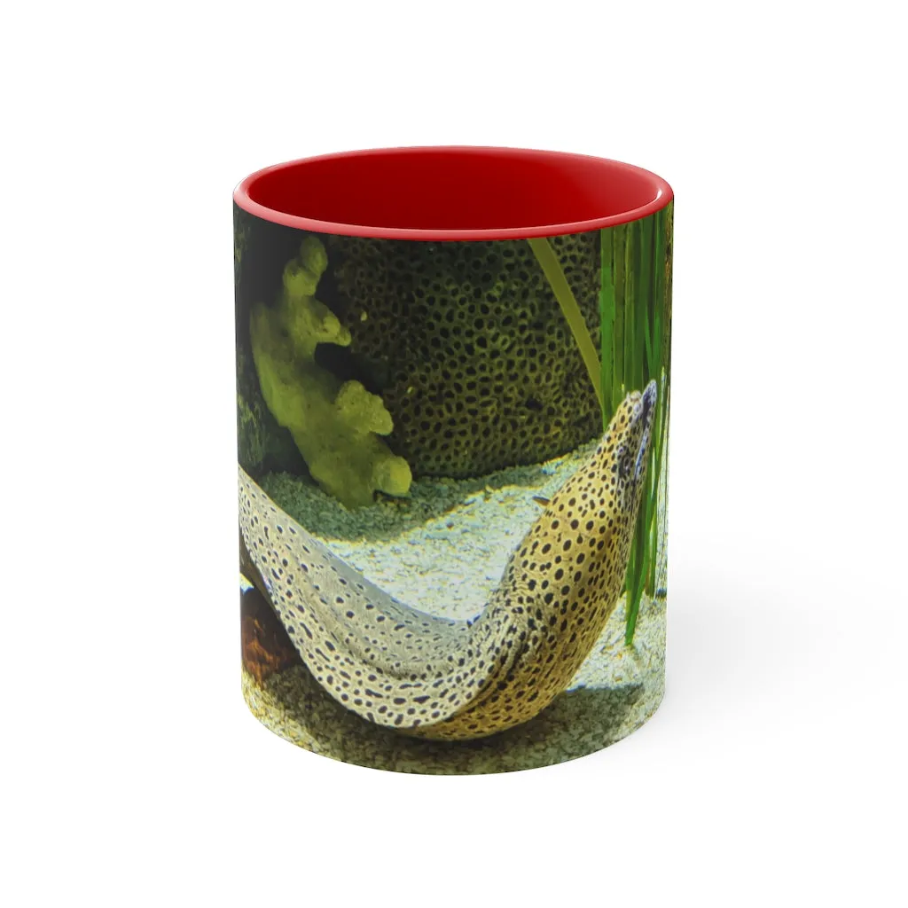 Yellow Eel Accent Coffee Mug, 11oz