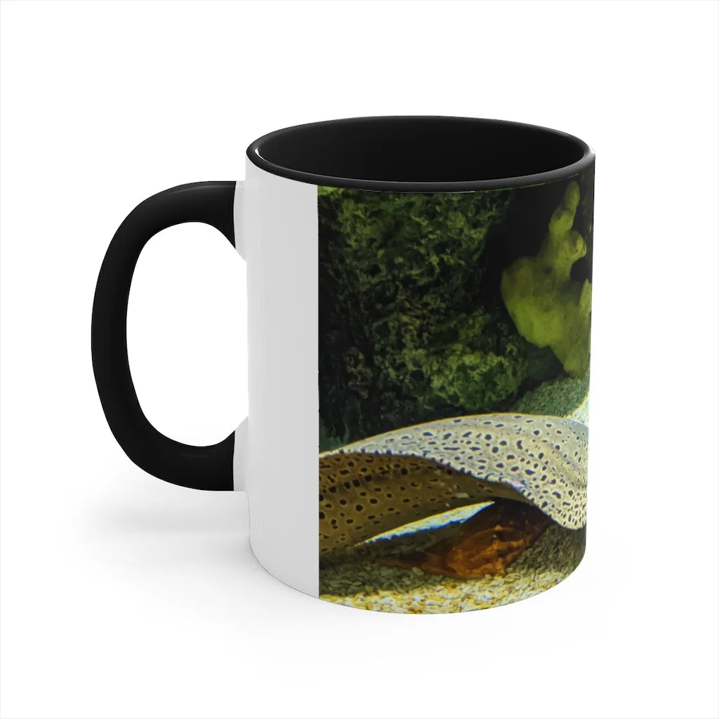 Yellow Eel Accent Coffee Mug, 11oz